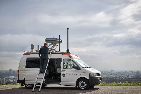 kleiner Funkmesswagen